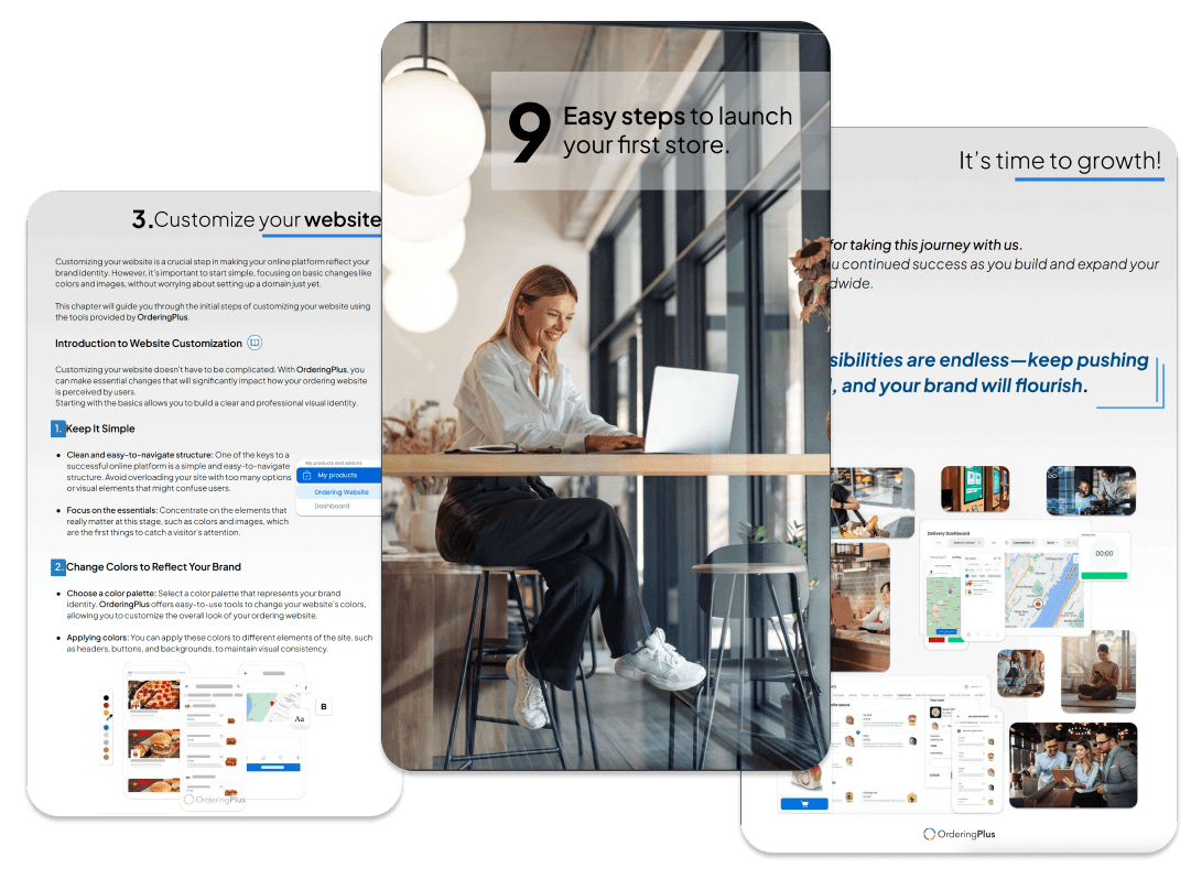 9 Easy Steps to Launch Your First Online Restaurant Platform -min