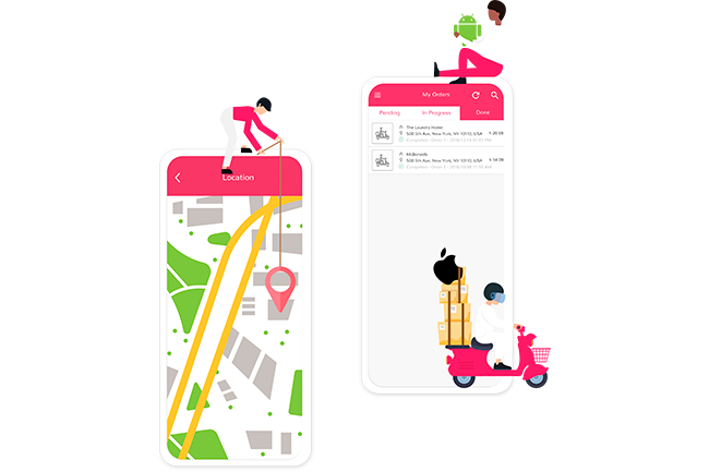 Delivery App Header | Ordering | Resellers Program