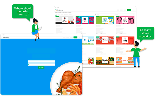 Multi Store Ordering Website | E-commerce platform | Ordering