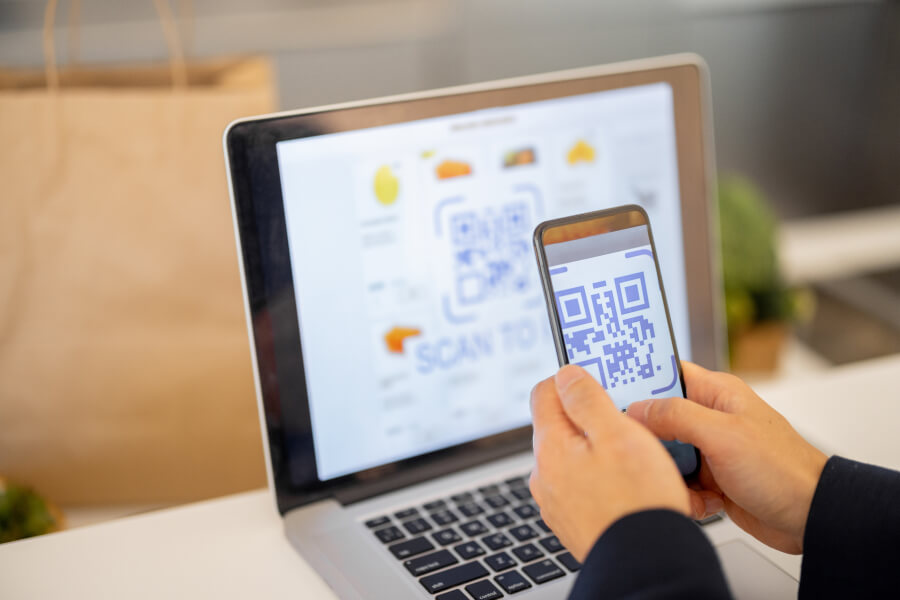 Ordering.co Feature: Scan QR Codes