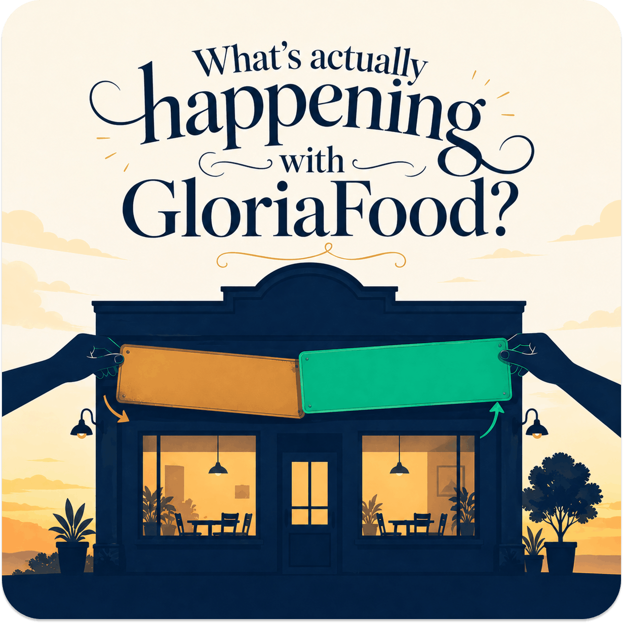 What's actually happening with GloriaFood?