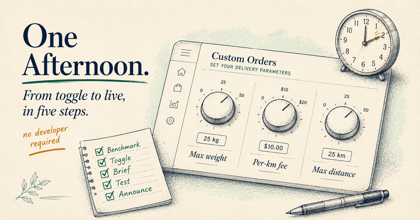 How to Launch Custom Orders in One Afternoon: A Step-by-Step Setup Guide