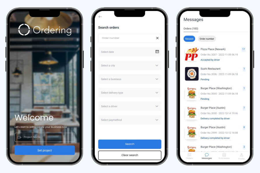 Ordering.co Feature: Mobile Management