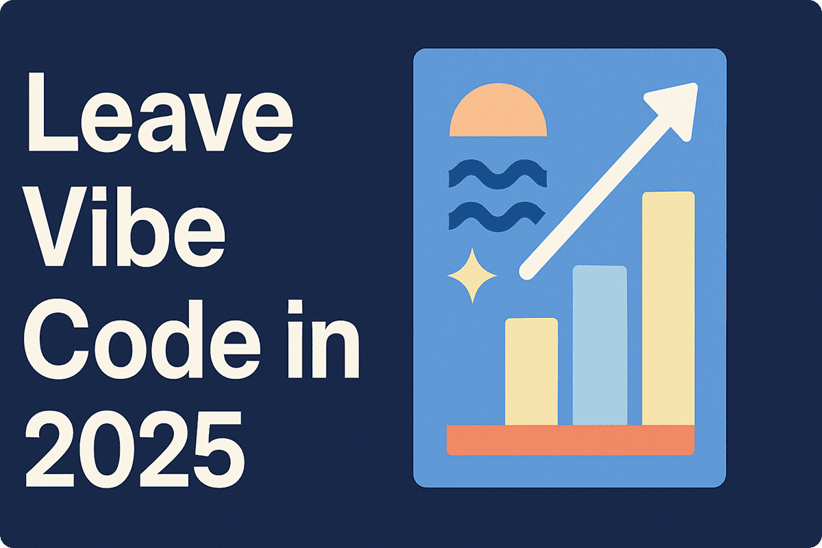 Leave Vibe Code in 2025: Why You Need a Real Platform to Grow in the future